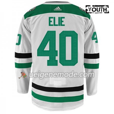 Kinder Eishockey Dallas Stars Trikot REMI ELIE 40 Adidas Weiß Authentic